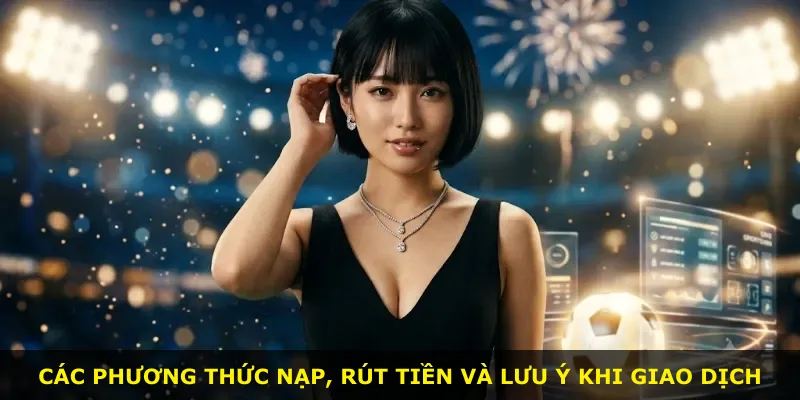 Các phương thức nạp, rút tiền và lưu ý khi giao dịch
