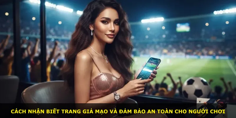 Cách nhận biết trang giả mạo và đảm bảo an toàn cho người chơi