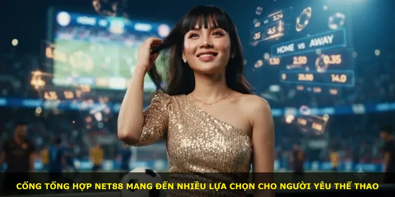 Cổng tổng hợp Net88 mang đến nhiều lựa chọn cho người yêu thể thao
