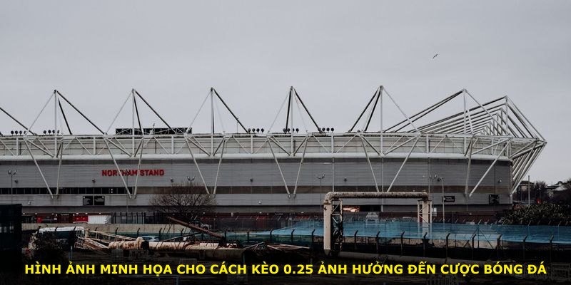 Hình ảnh minh họa cho cách kèo 0.25 ảnh hưởng đến cược bóng đá