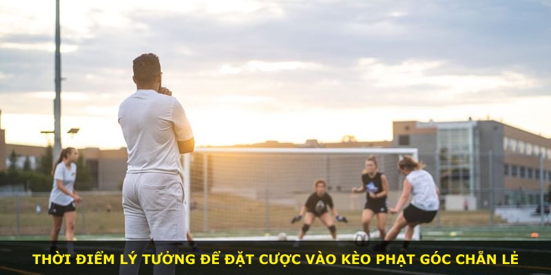 Thời điểm lý tưởng để đặt cược vào kèo phạt góc chẵn lẻ