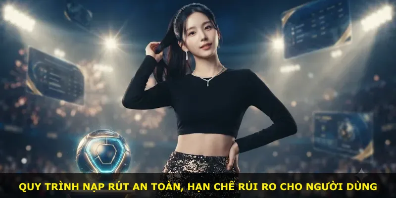 Quy trình nạp rút an toàn, hạn chế rủi ro cho người dùng