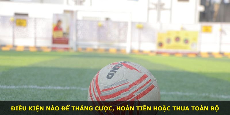 Điều kiện nào để thắng cược, hoàn tiền hoặc thua toàn bộ
