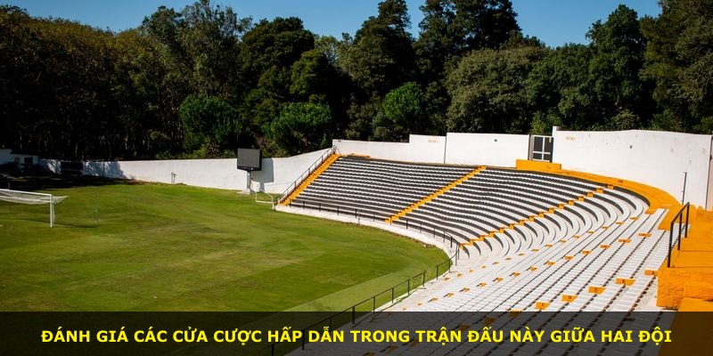 Đánh giá các cửa cược hấp dẫn trong trận đấu này giữa hai đội